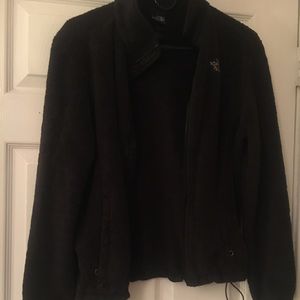 Black North Face Zipper Jacket